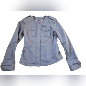 Banana Republic Heritage Taupe Safari Style Jacket Size 2 EUC